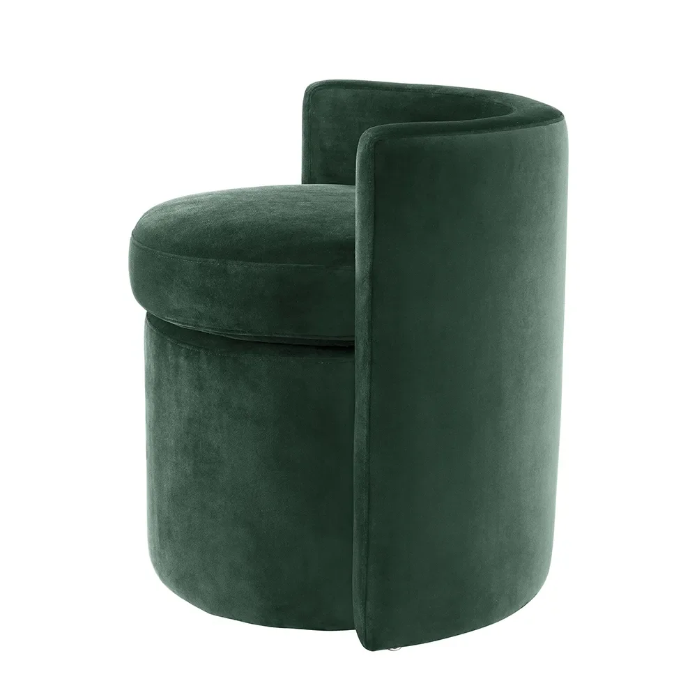 Hög fåtölj Arcadia Roche dark green