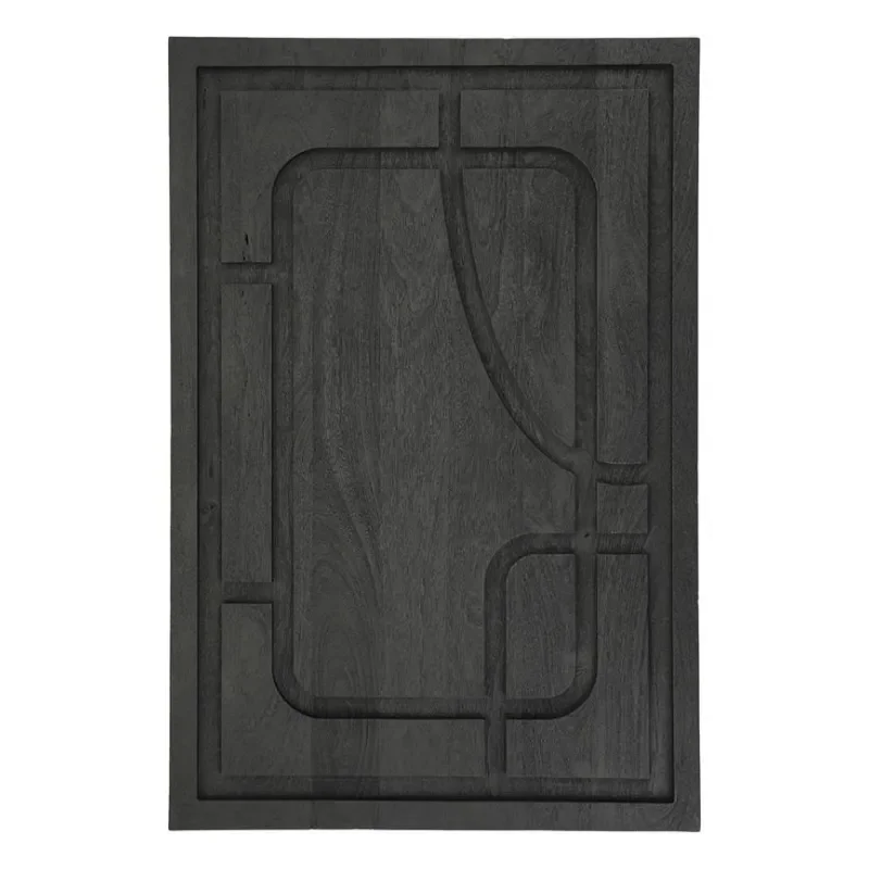Kuzai 60x3x90 cm trä svart