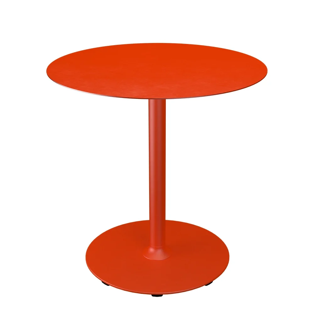 houe, pico cafébord ø74 cm, rund bas cayenne