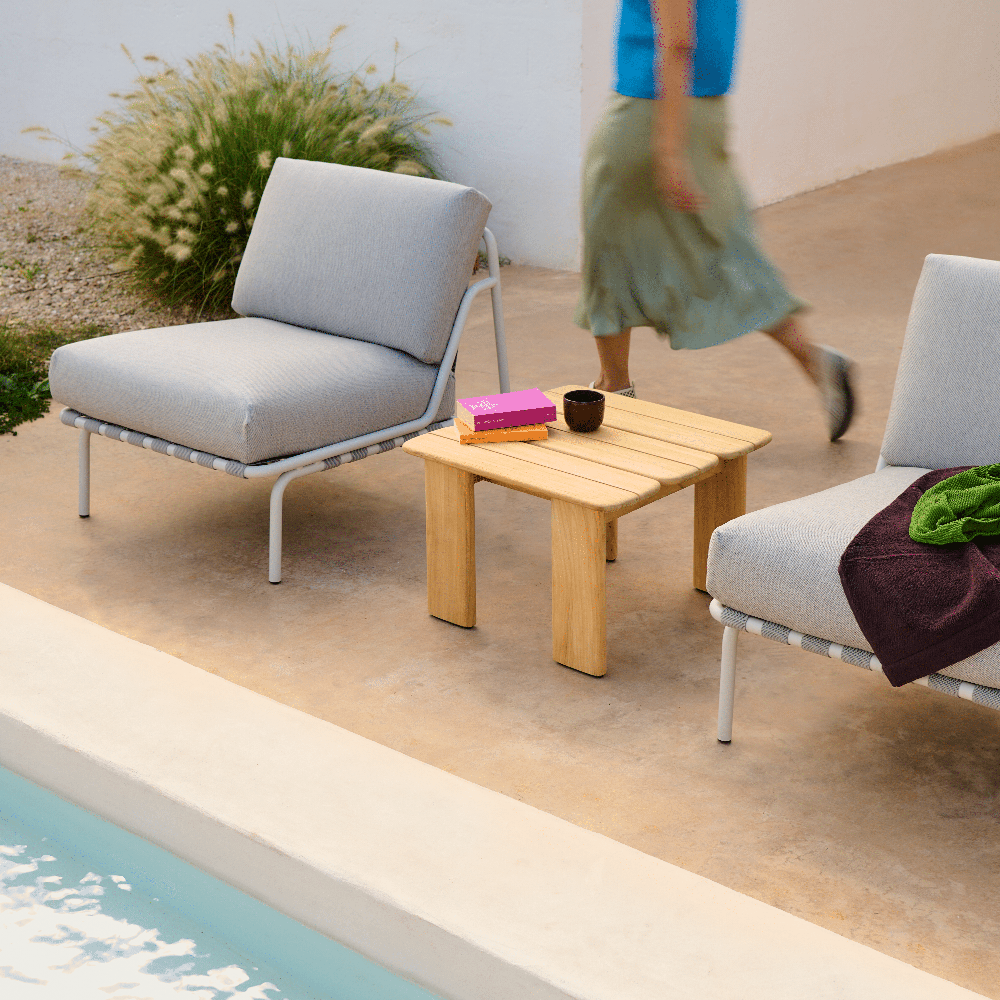 Loungefåtölj Settle Ribbed Weave 2/Dark Green