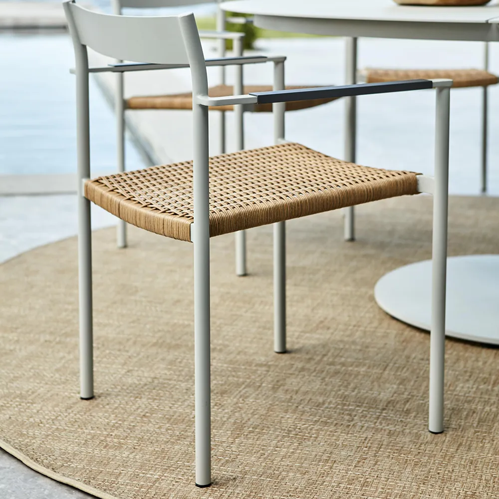 DK karmstol light grey 