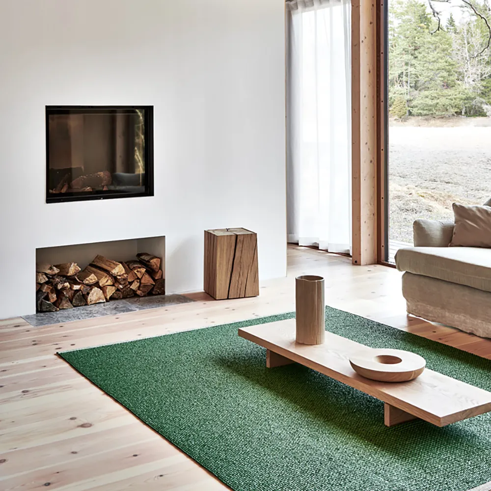 Alternativ bild 1 för Pappelina Mono plastmatta 85 x 260 cm, leaf