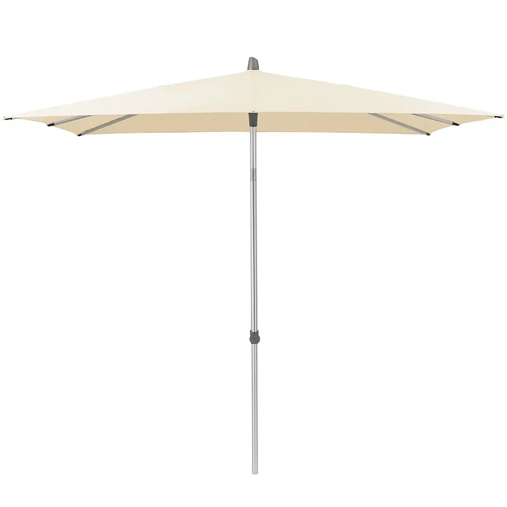 Glatz Alu-smart parasoll 240×240 cm offwhite