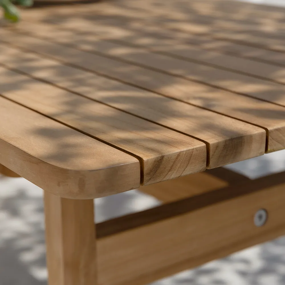 Tobias teakbord 205x91 cm