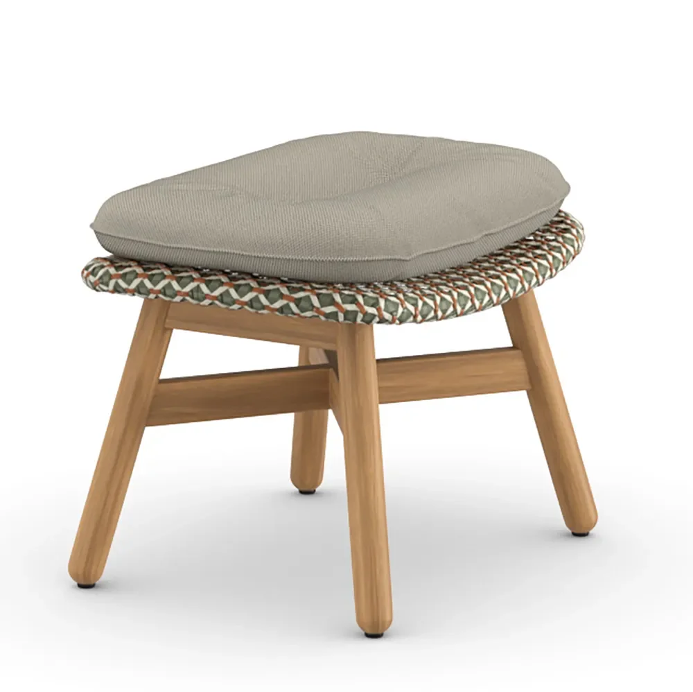 Dedon, Mbrace fotpall teak AX6 teak 0205 chestnut 0151