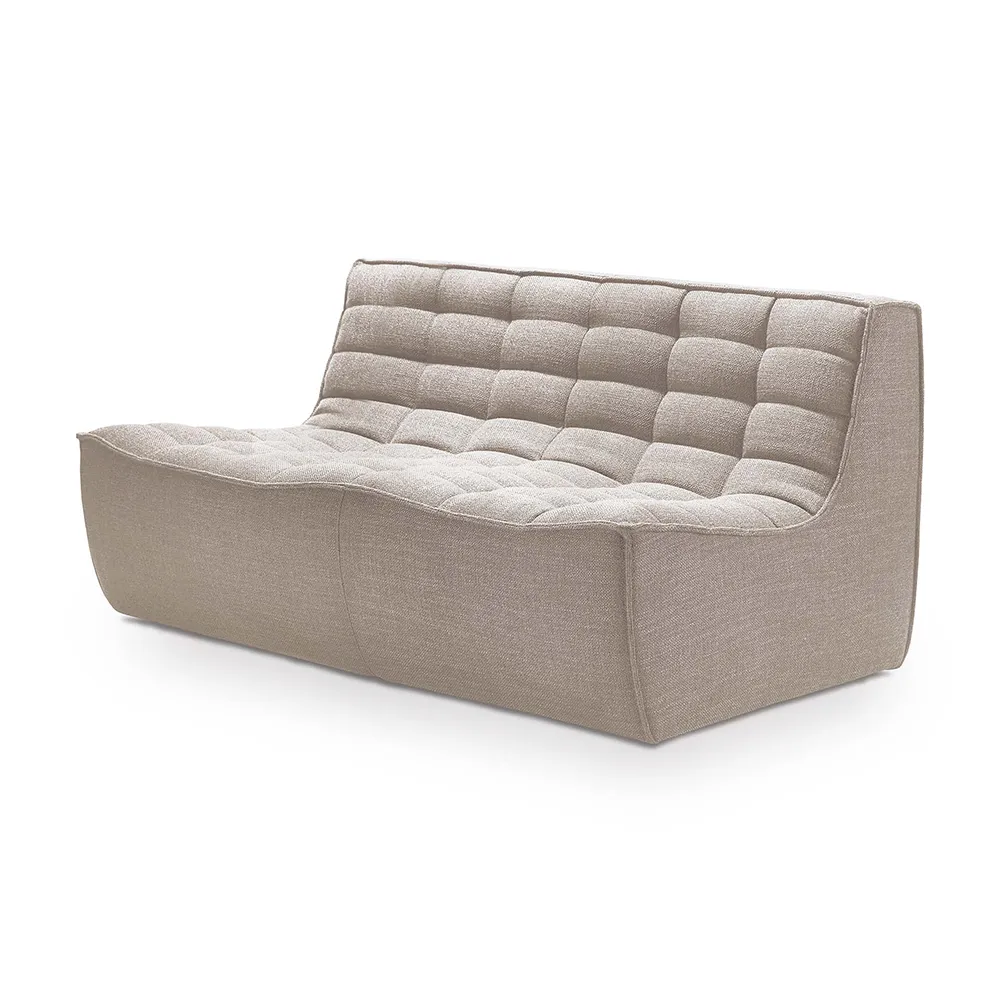 N701 modular sofa - Beige fabric - 2 seater 91x140 cm Ethnicraft