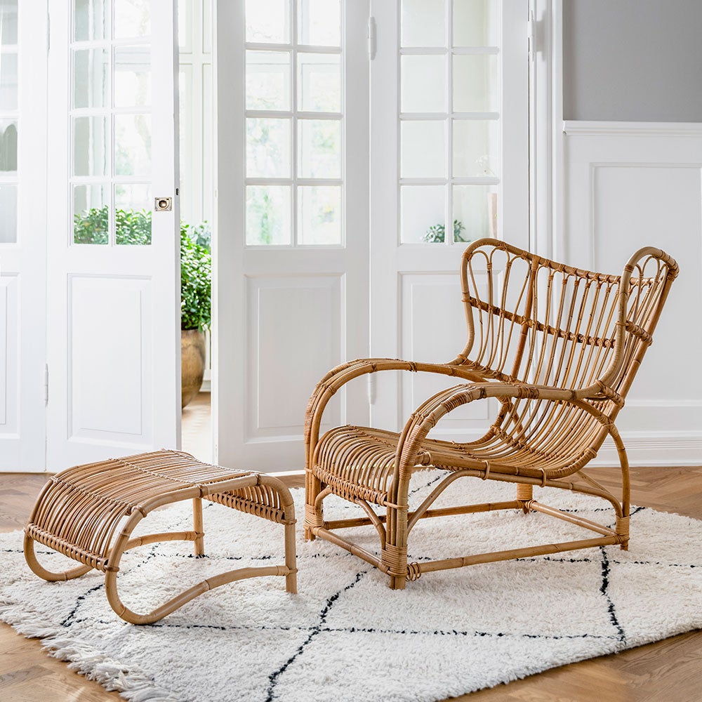 Teddy Rottingfåtölj Natur 