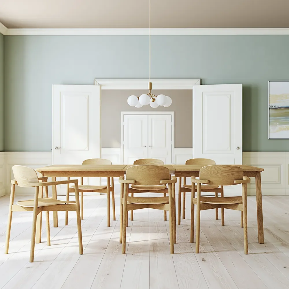 SM842 Matstol Lackerad Ek