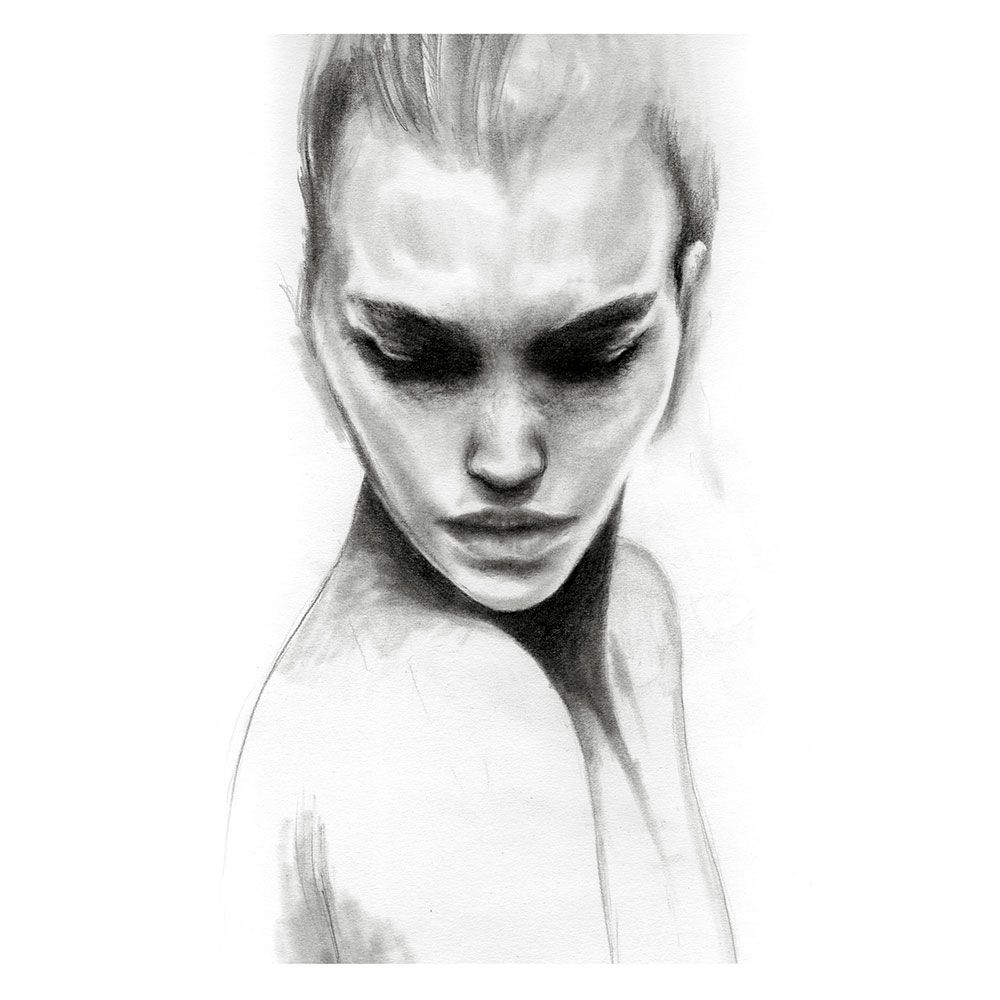 Anna Bülow, Anna Bülow poster Face 1 30x40 cm