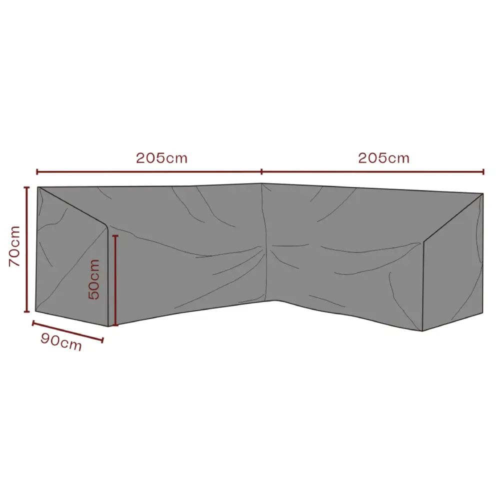 Möbelskydd hörnsoffa 205/205x90 cm Premium