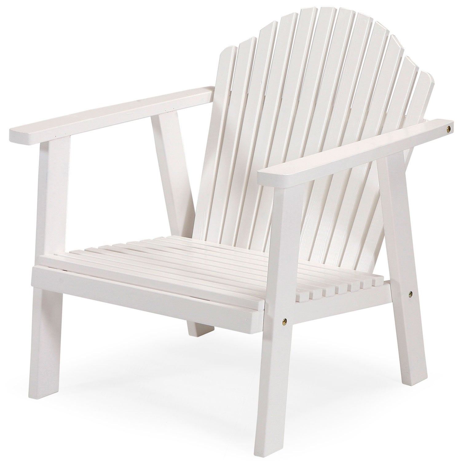 Bullerö fåtölj vit furu 