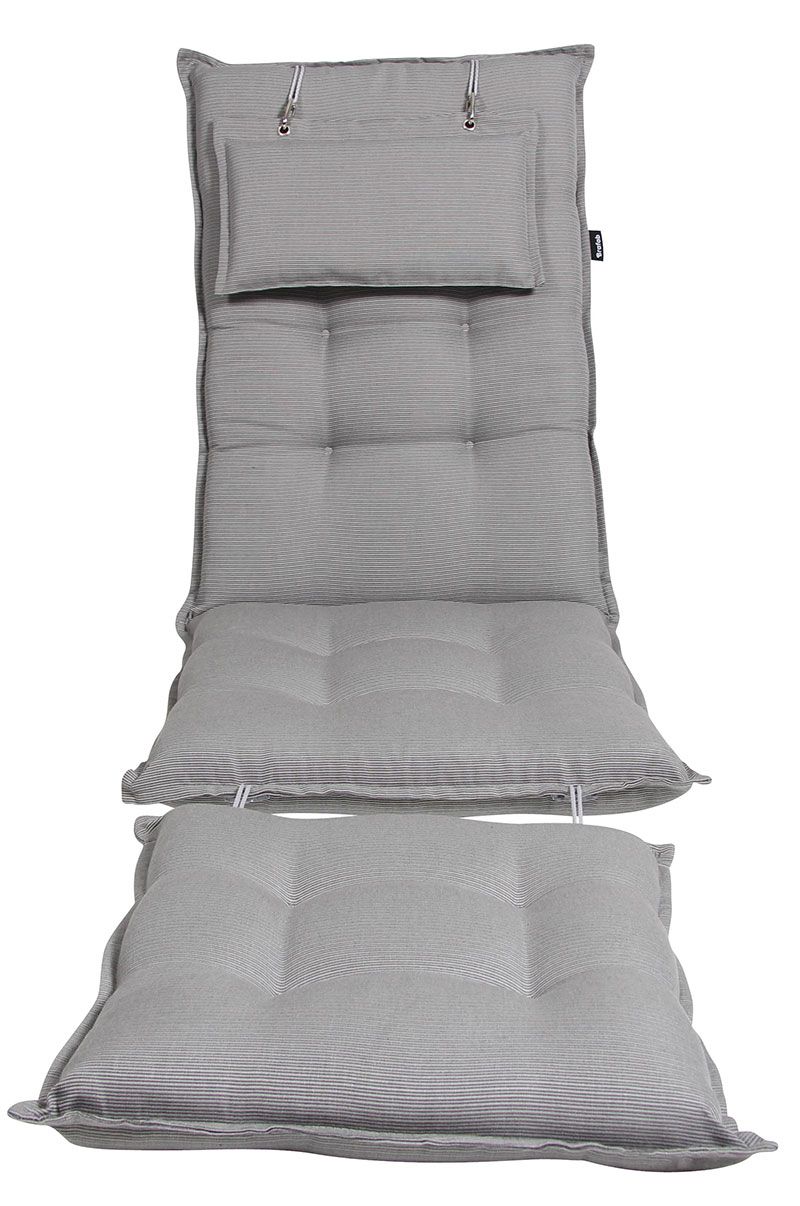 Florina däckstoldyna grå 