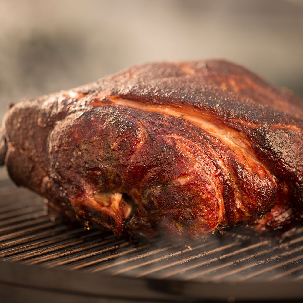 Smokey mountain cooker 47 cm svart gjutjärn 