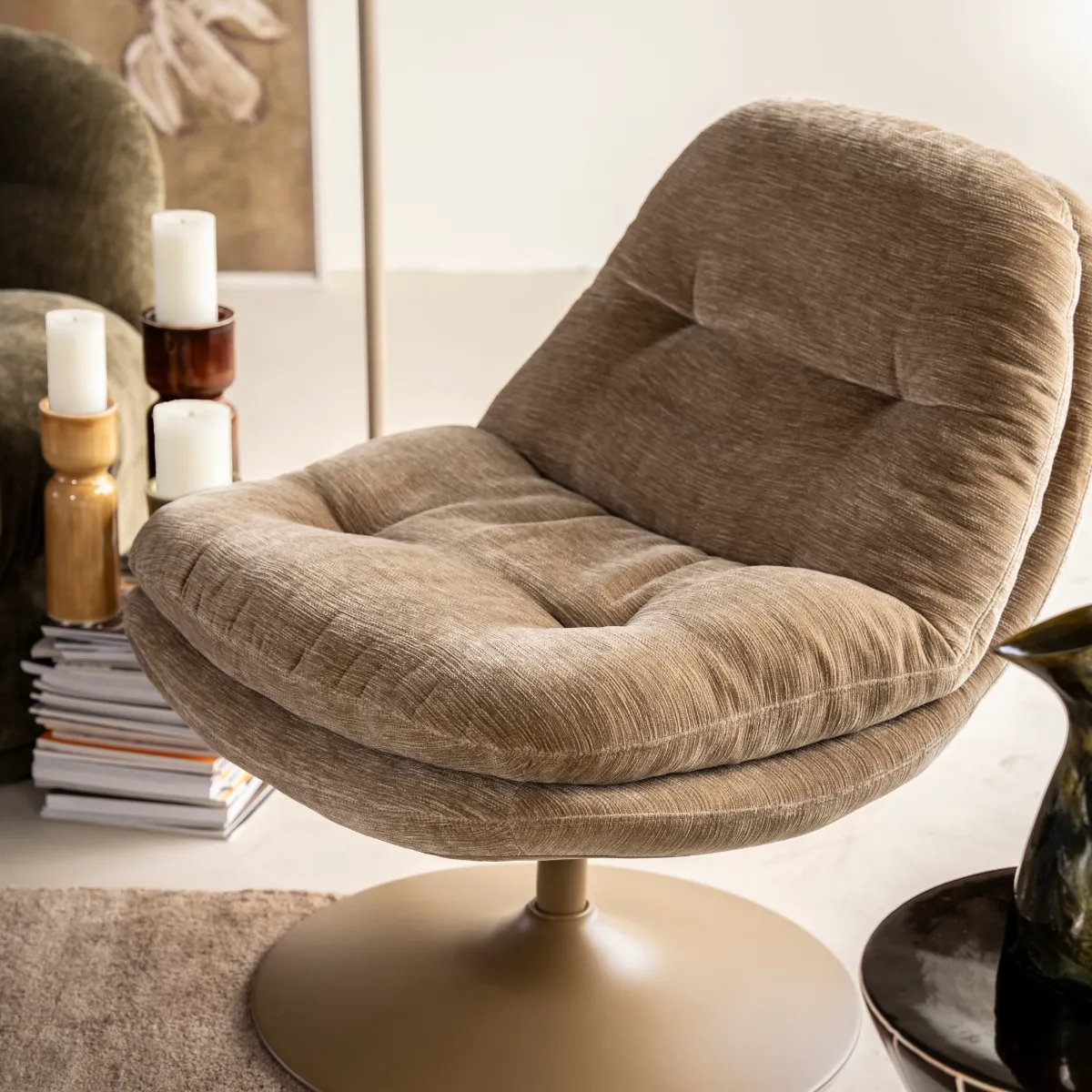 Tromba - taupe 84x74x84 cm