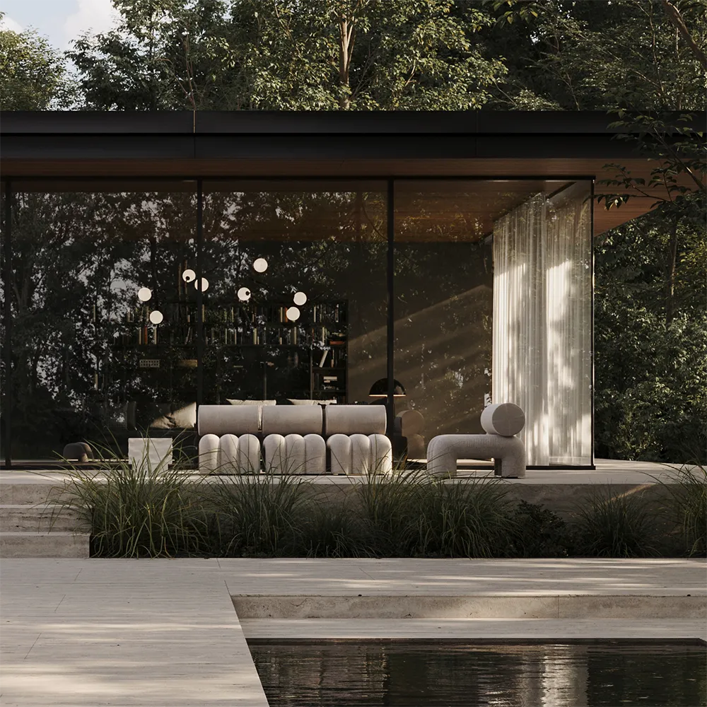 Foku fåtölj - Warm Ash