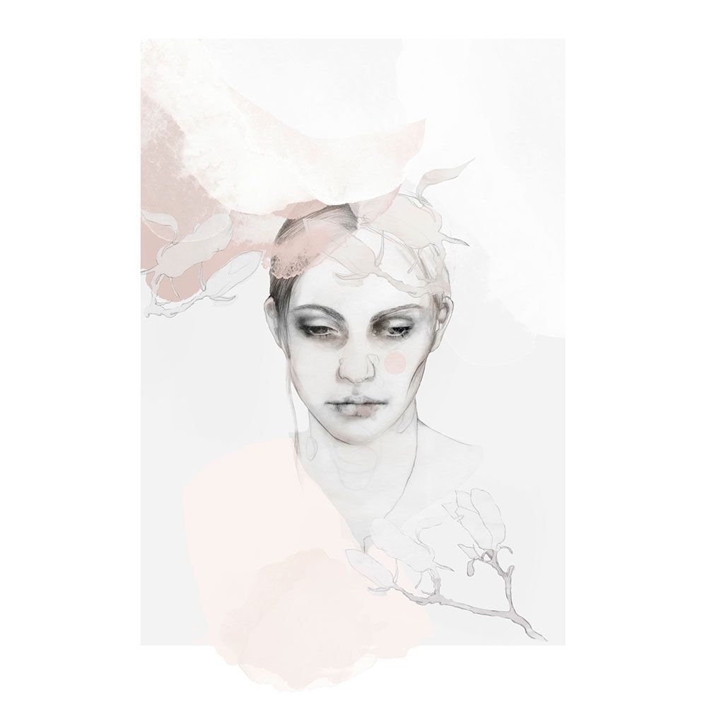 Anna Bülow, Anna Bülow poster  Magnolia 30x40 cm