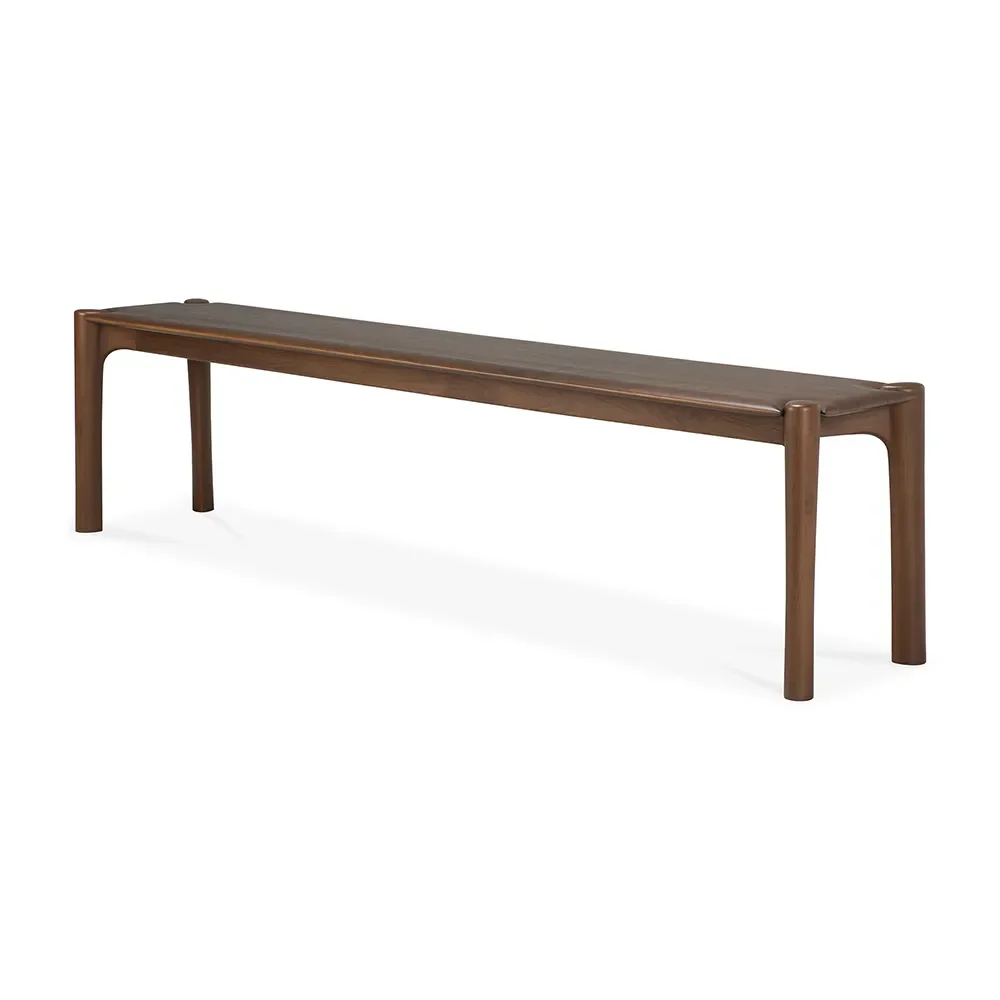 Ethnicraft, PI Bänk 35x186 cm Brunlackad teak