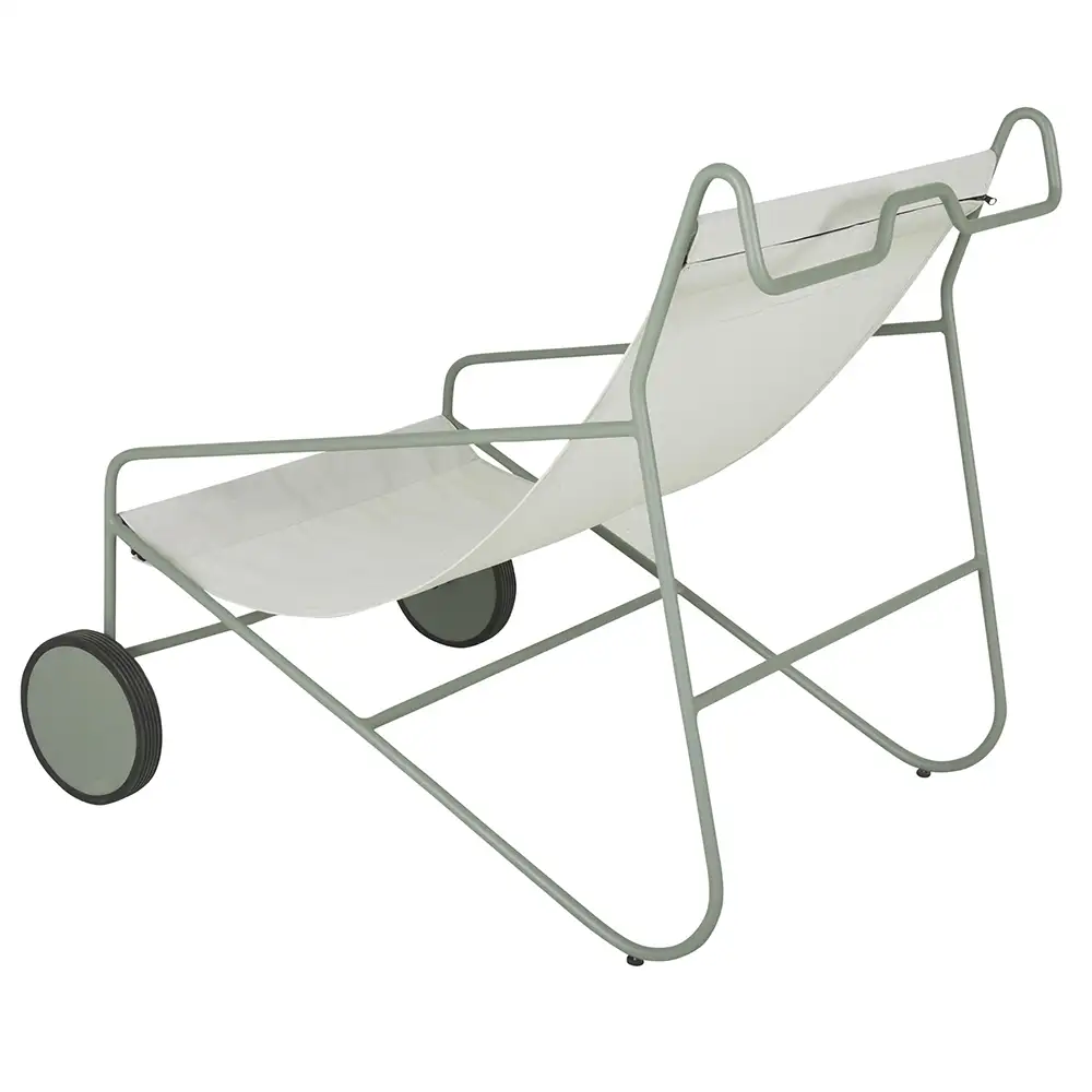 Poul fåtölj dusty green 