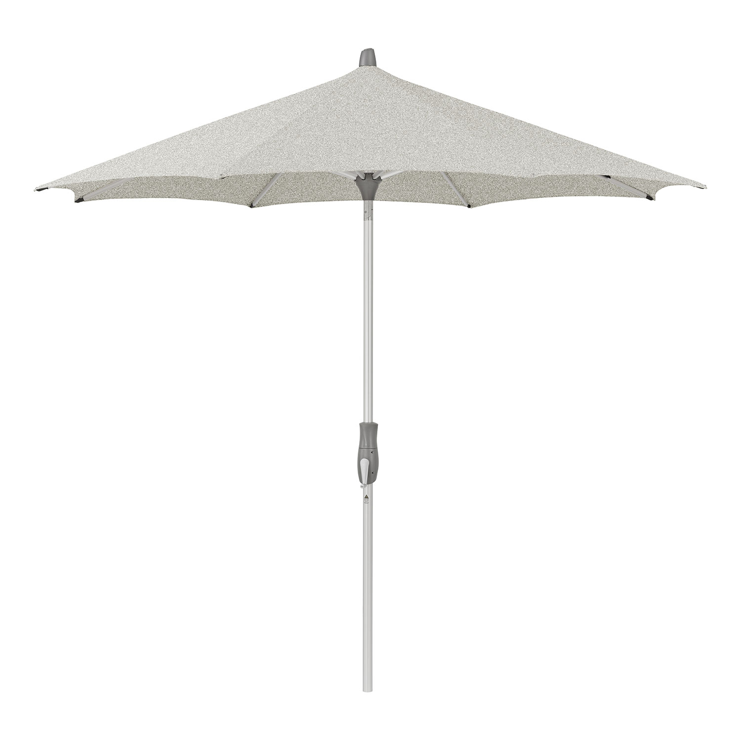 Alu-twist parasoll 330 cm kat.5 605 clay