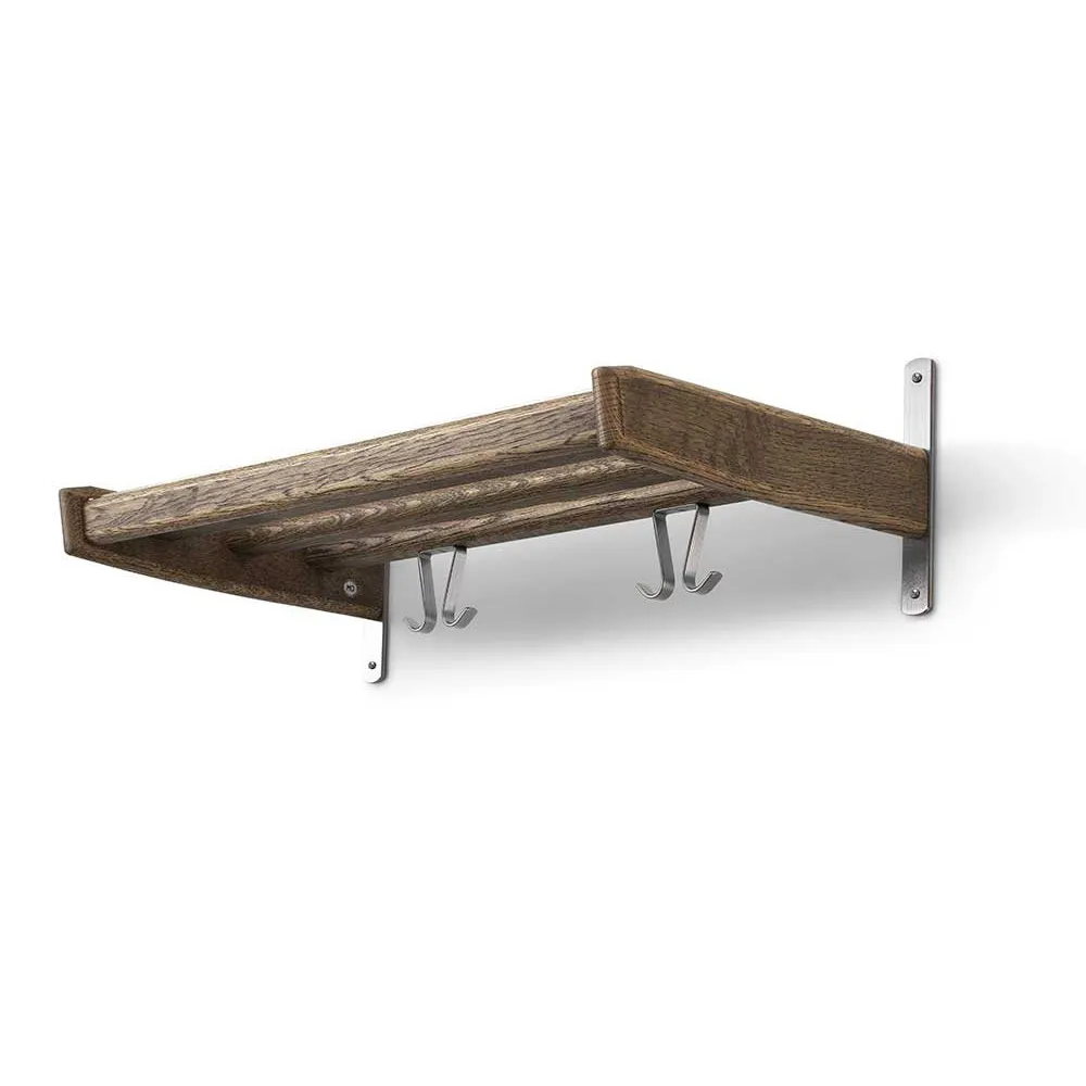 Meja Hatthylla 59 cm Rökt Ek 