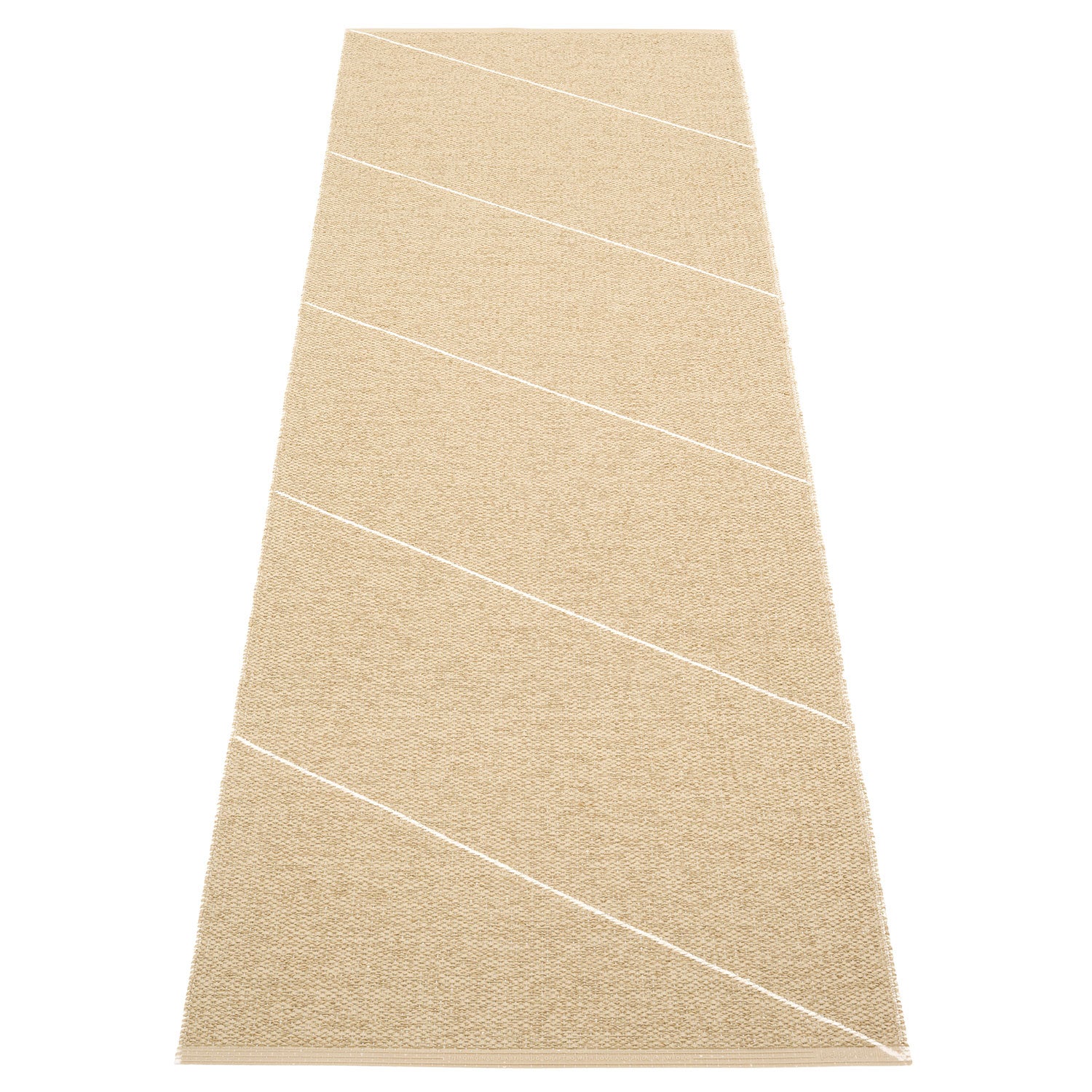 Pappelina, Randy matta 70x225 cm sand / vanilla