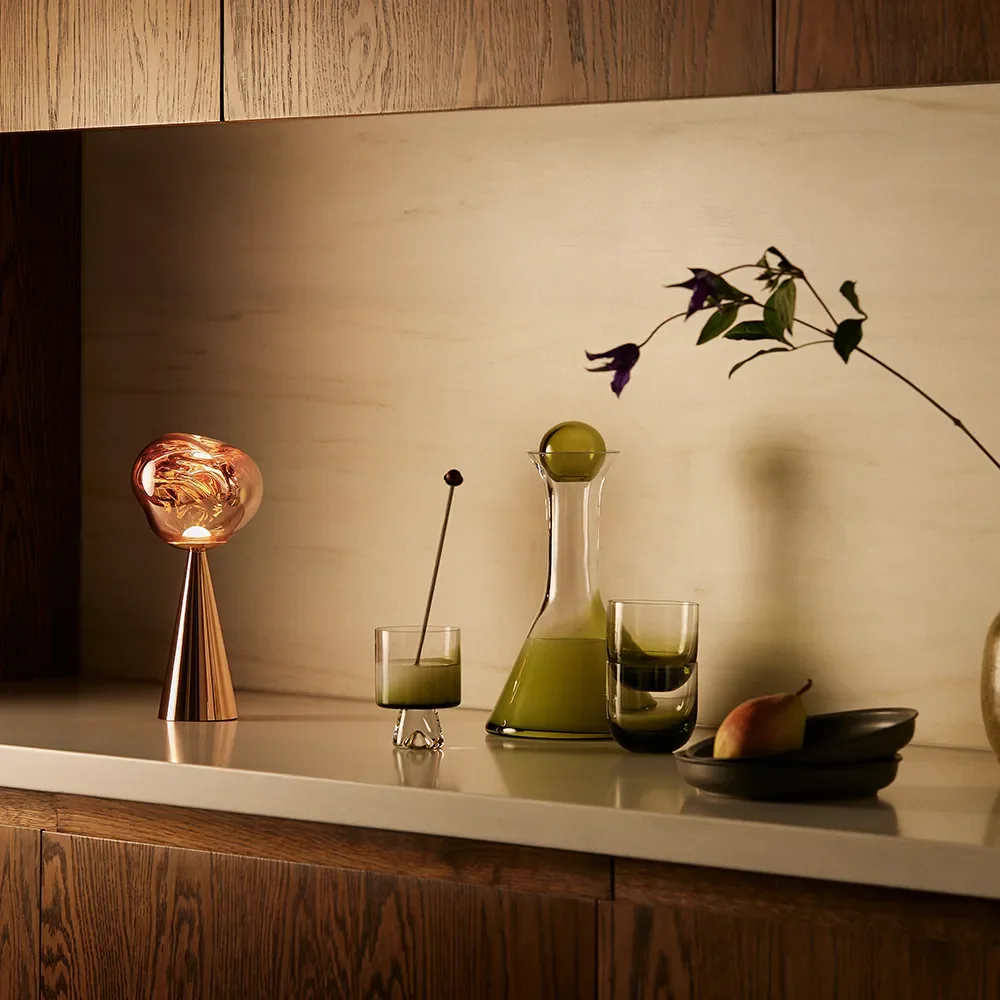 Melt Portabel lampa Copper LED