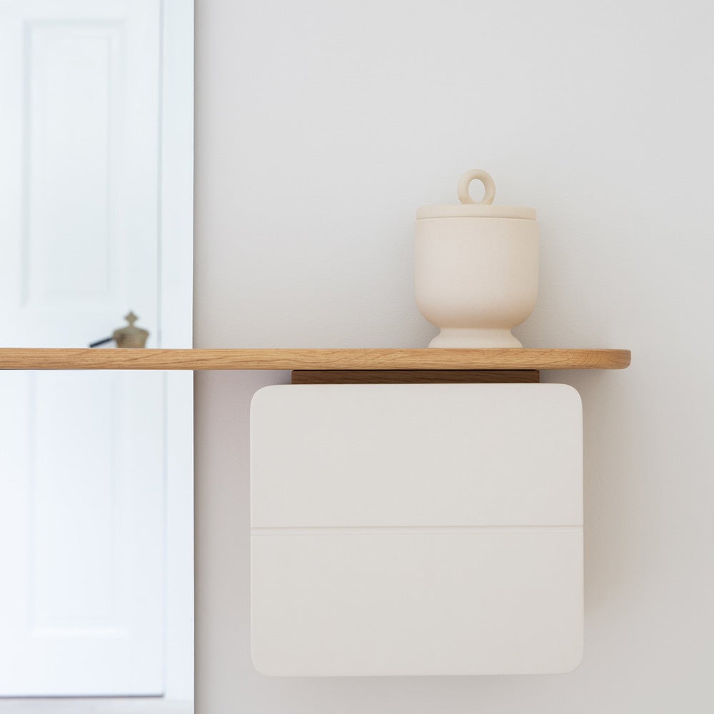 One More Look Spegel Ek/Pearl White