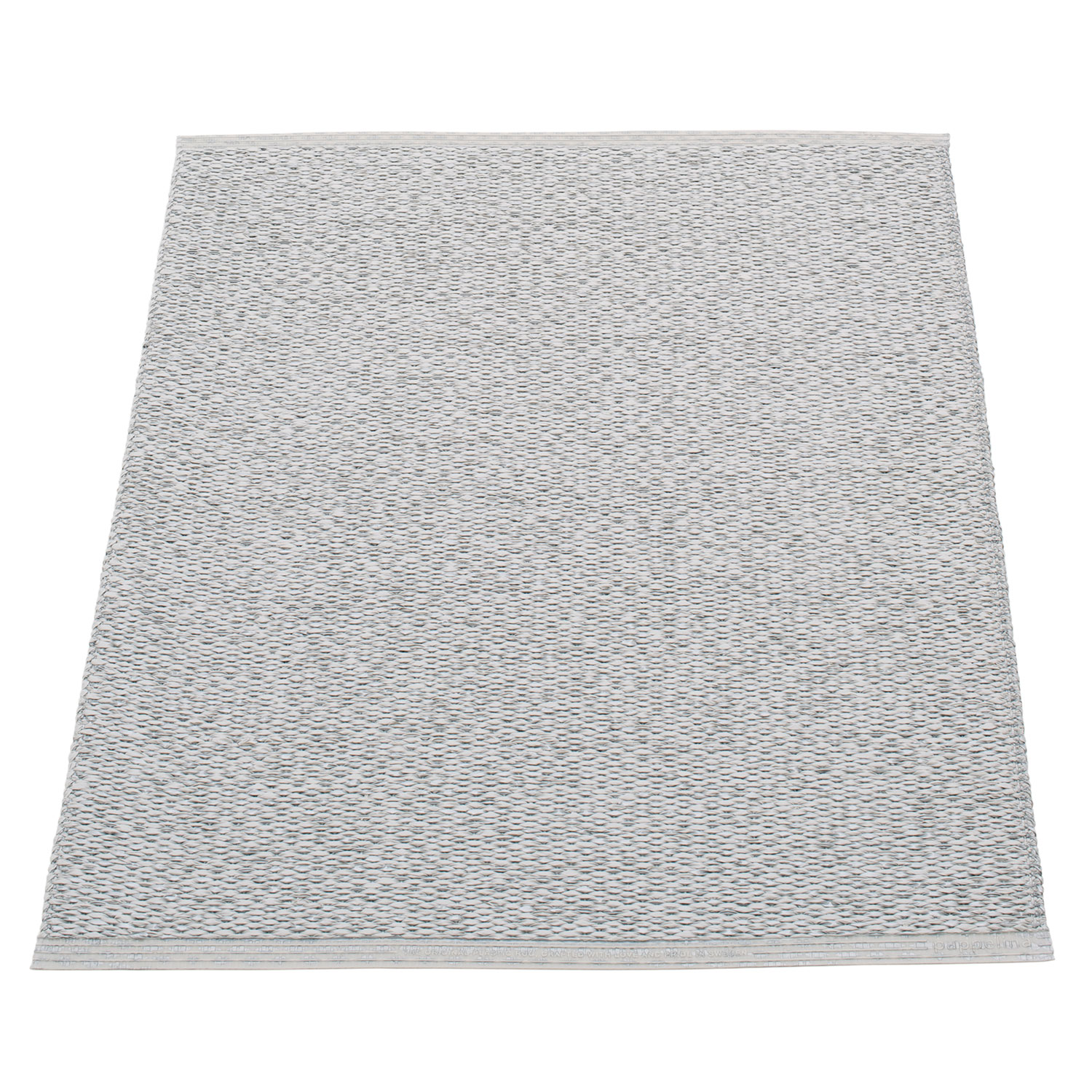 Pappelina Svea matta 70×90 cm grey metallic / light grey