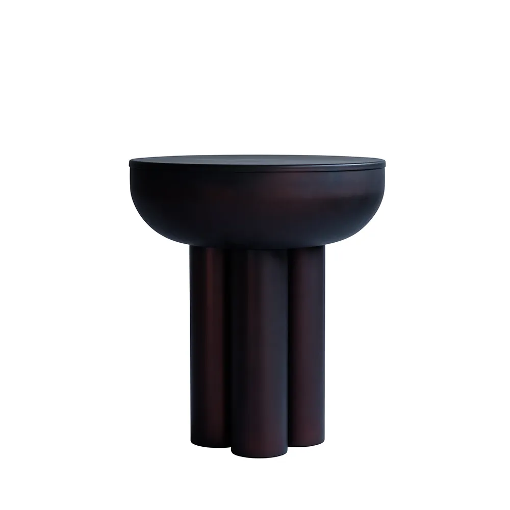 101 Copenhagen, Crown Table, Tall - Burned Black