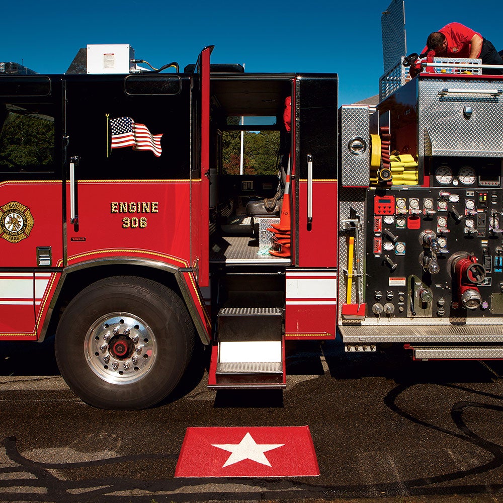 Viggo matta 70x50 cm one red / vanilla 