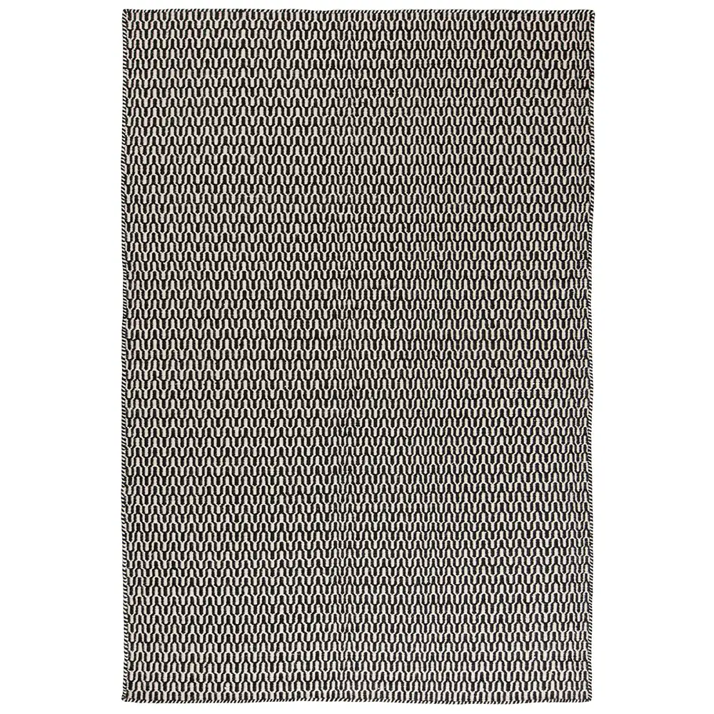 Linie Design Charles Black & white 160×230  matta