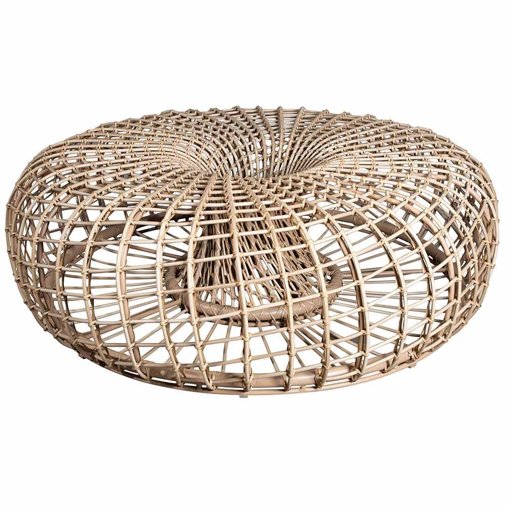 Nest Fotpall/Soffbord Stor Natural