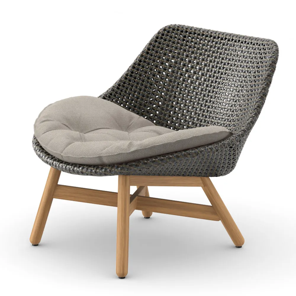 Dedon, Mbrace clubf&aring;t&ouml;lj teak AXD teak 0205 arabica 0126