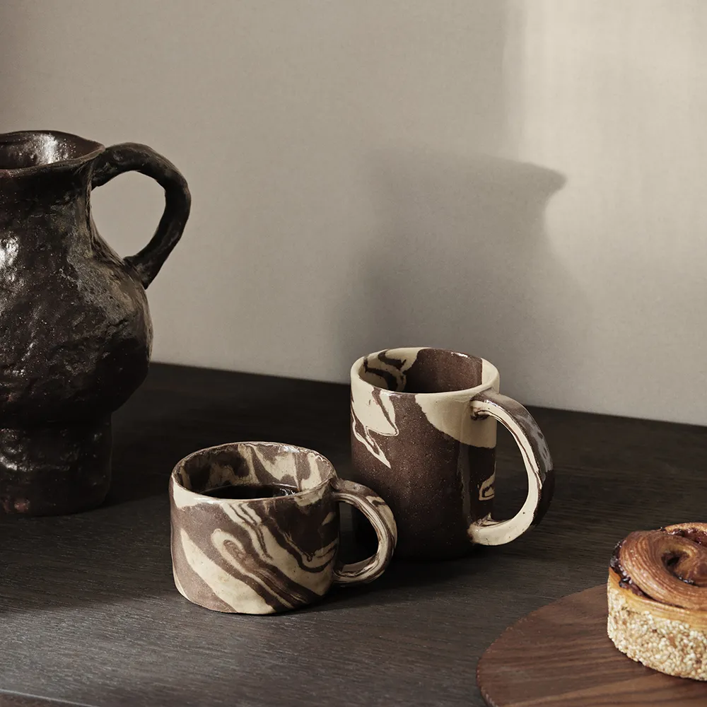 Handgjord Mugg Ryu Hög