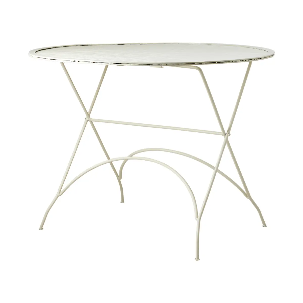 BORNHOLM Bord Offwhite Ø61xH50 cm