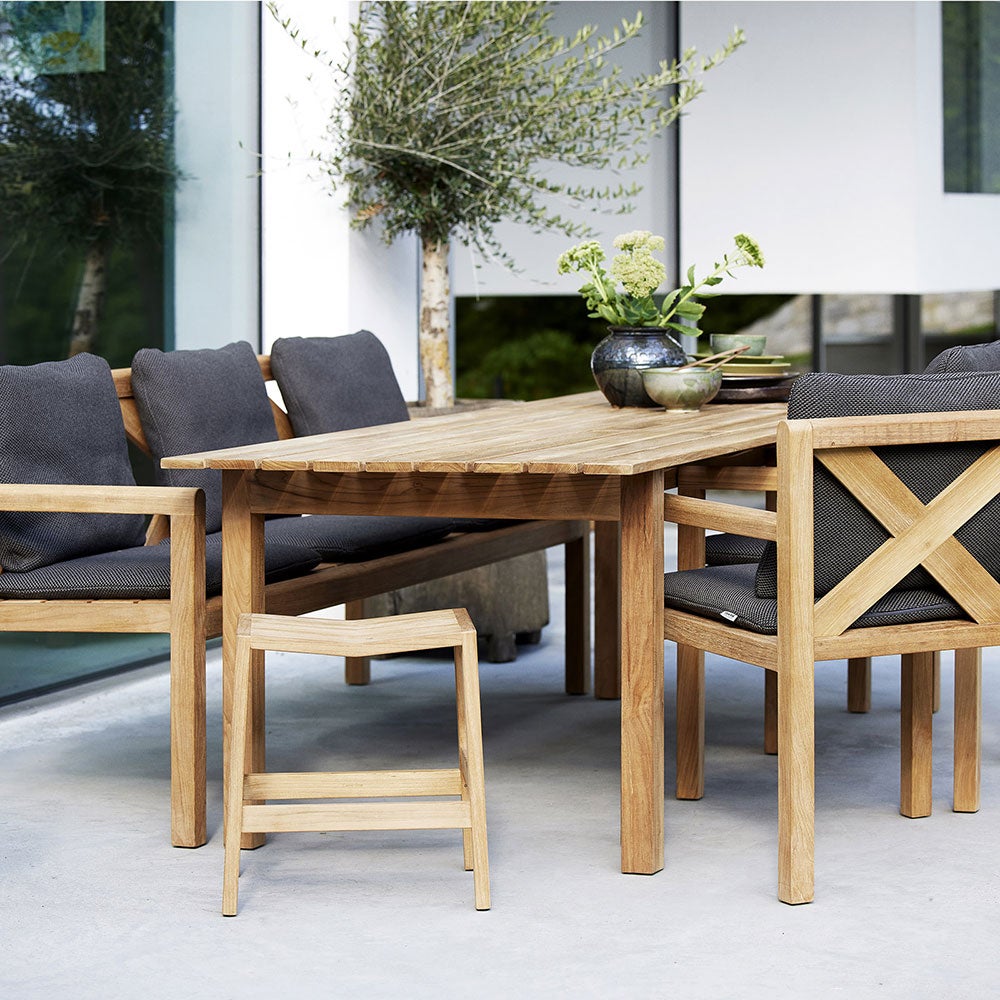 Grace Matbord 90X240 cm Teak