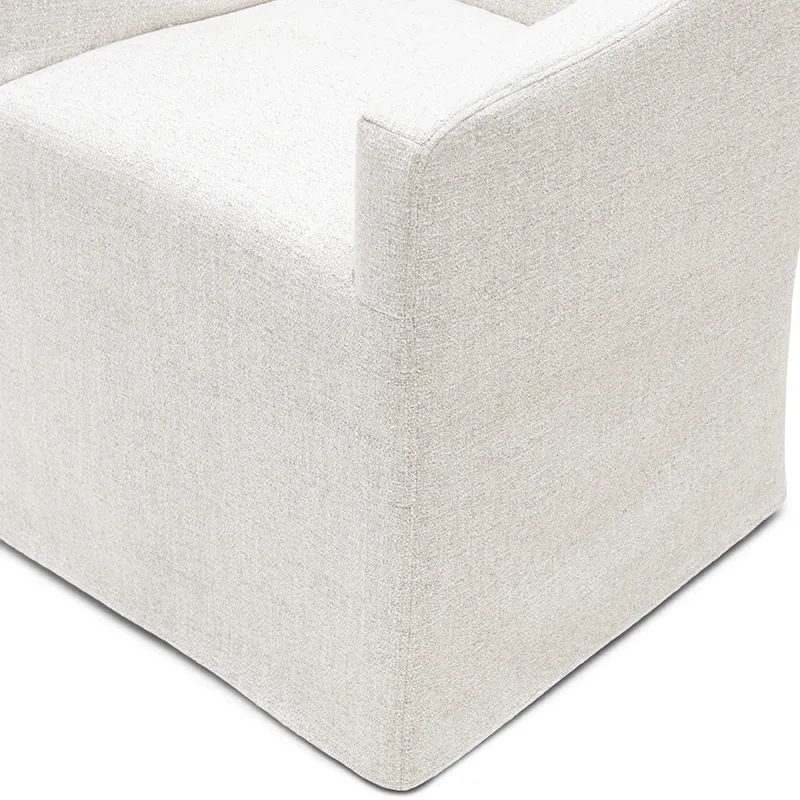 Firenze matstol rich tweed antique white