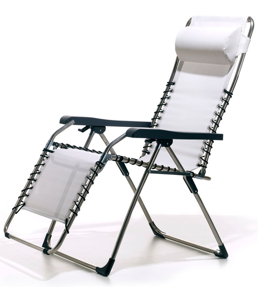 Fiam Movida baden-baden stol vit aluminium/textilene