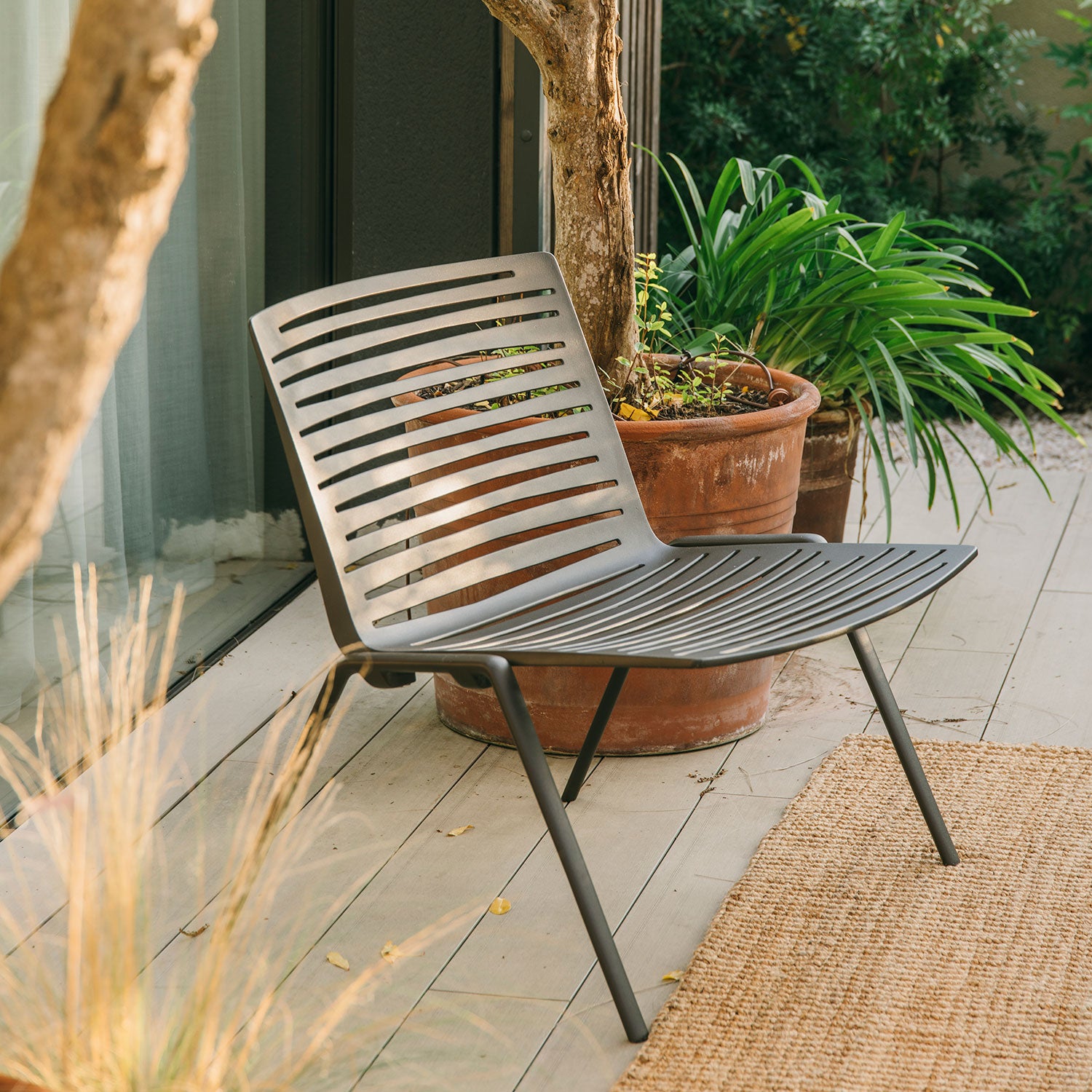 Zebra fåtölj Light Blue