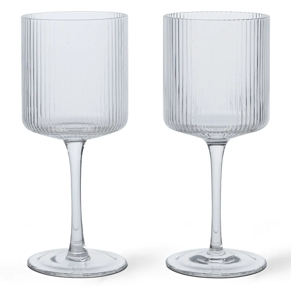 Ripple Vitvinsglas 2-pack - Clear
