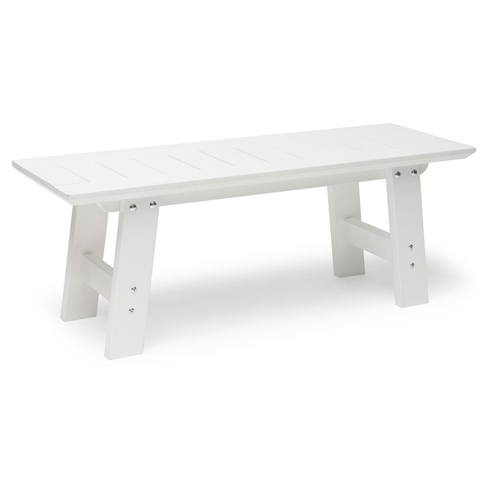 Bullerö Bänk 40 X120 Cm Vit 