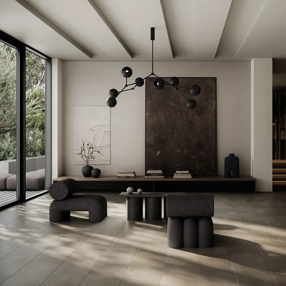 Big Foot Bänk - Coffee