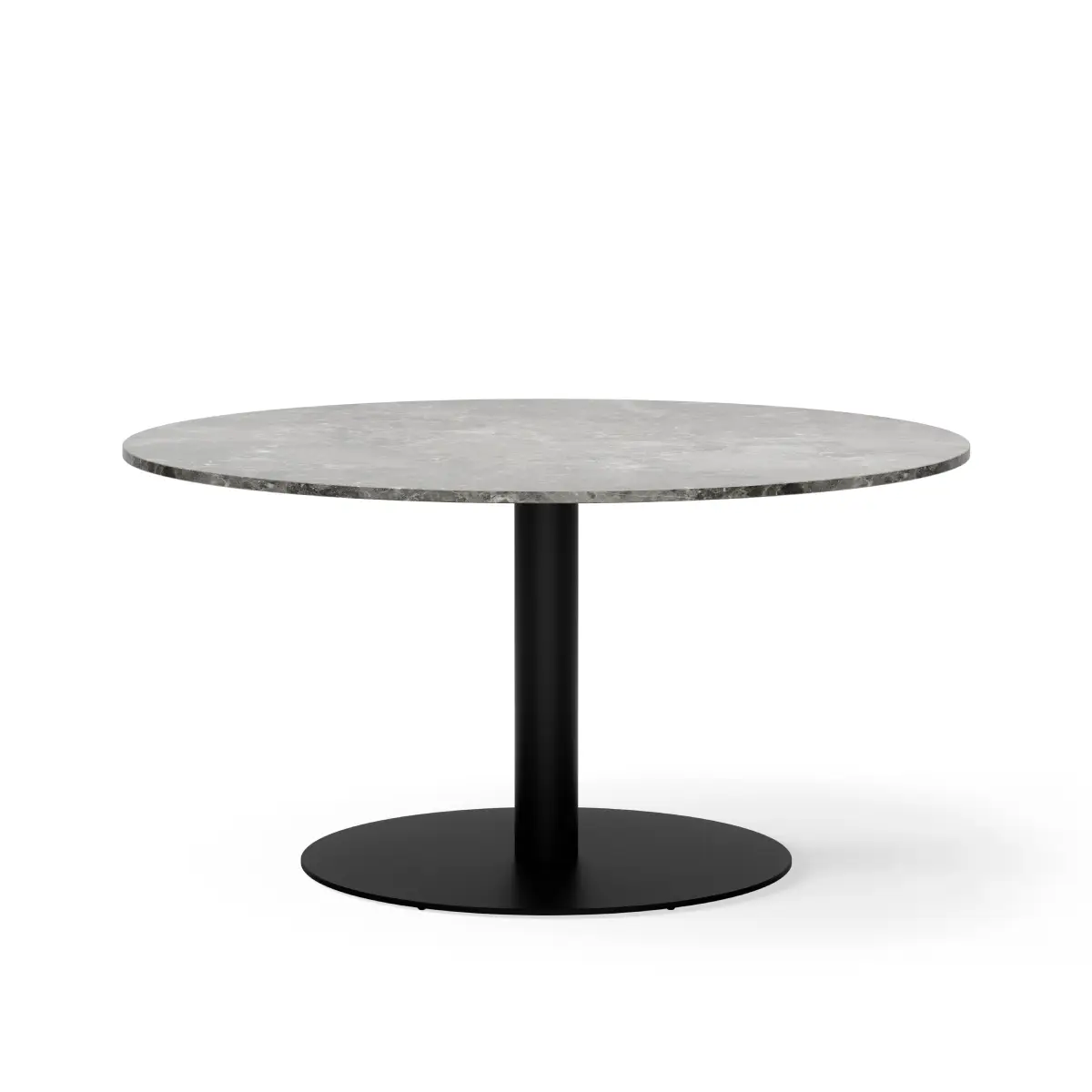 New Works, Florence Pelarbord Ø145cm Gris Du Marais Marmor