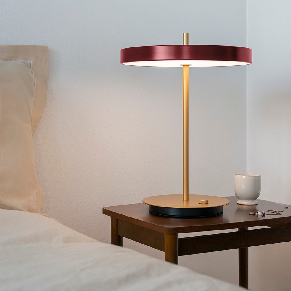 Asteria table Bordslampa Ø31 cm Ruby Red