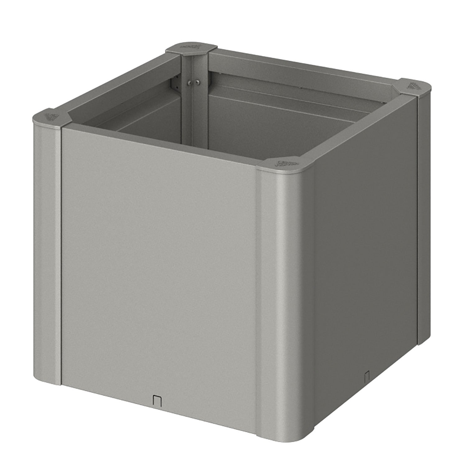 Belvedere planteringsbädd mini storlek 50 metallic kvarts-grå