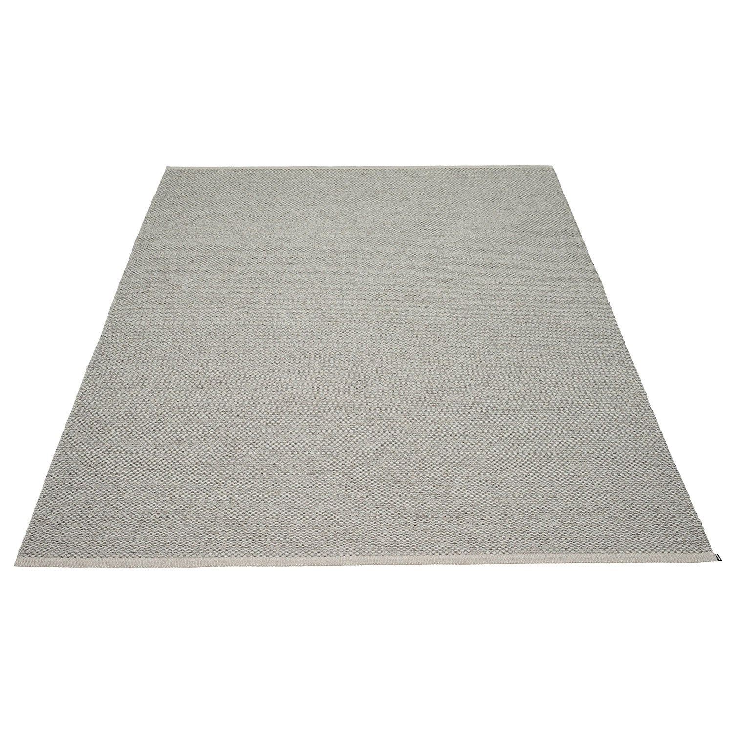 pappelina, svea matta 180x260 cm warm grey / granit metallic