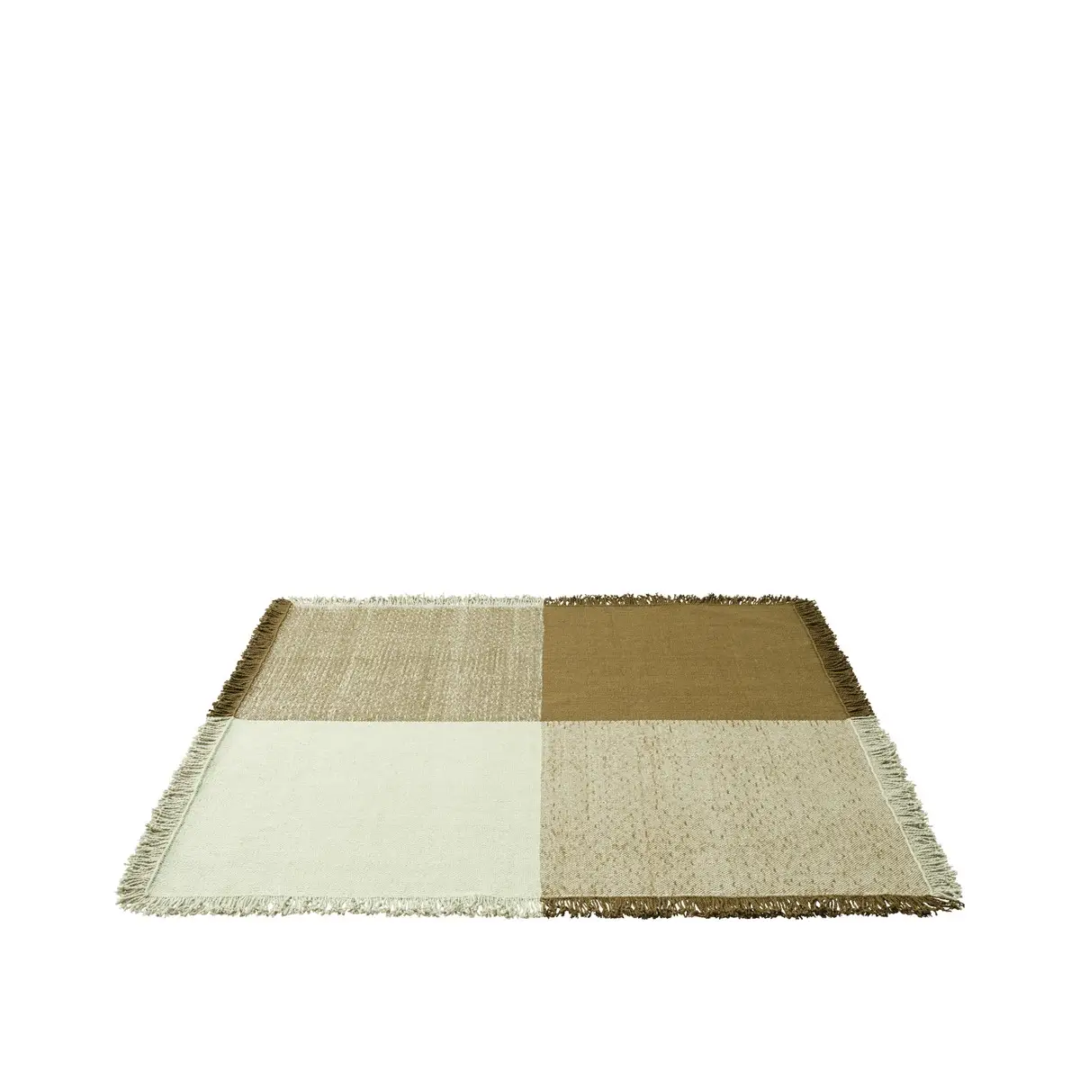 Verso Matta- 258 x 258 cm - Pale Green / Warm Brown