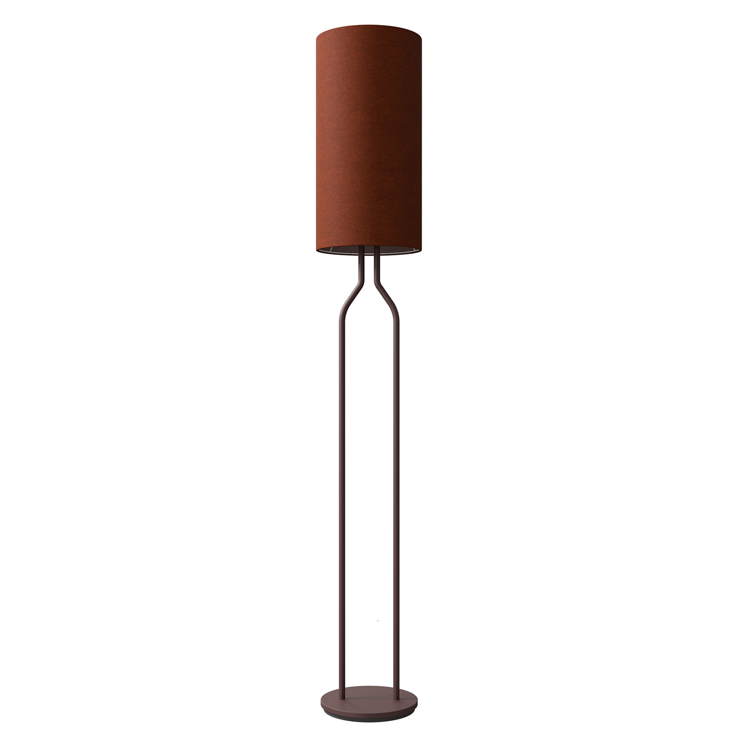 Belid Bottle Golvlampa Dark Red Exkl Textilskärm