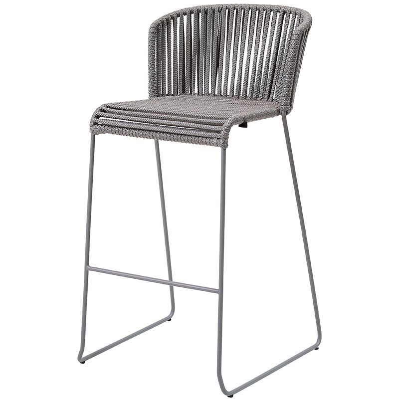 Produktfoto för Cane-line - Choice Chair Cushion - Indoor - Kuddar för utomhusbruk - Back Cushion - Light Grey, Cane-line Essence - W50 x D46 x H3 cm