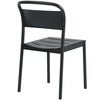 Linear Steel Matstol Anthracite Black 